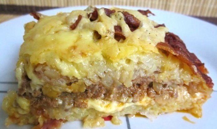 Мясная запеканка