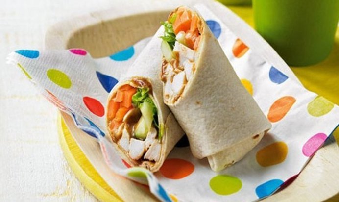 Роллы с курицей