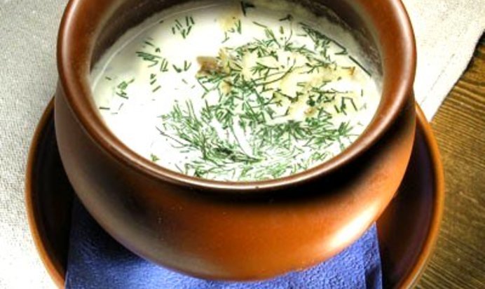 Молочные щи по‑фински