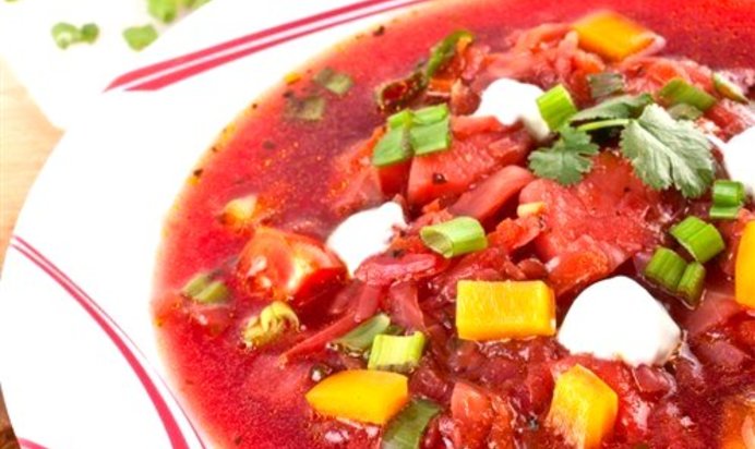 Борщ летний