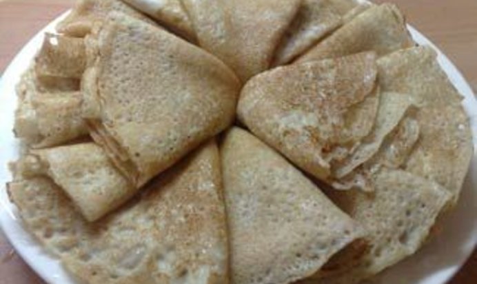 Тонкие блины по-старорусски