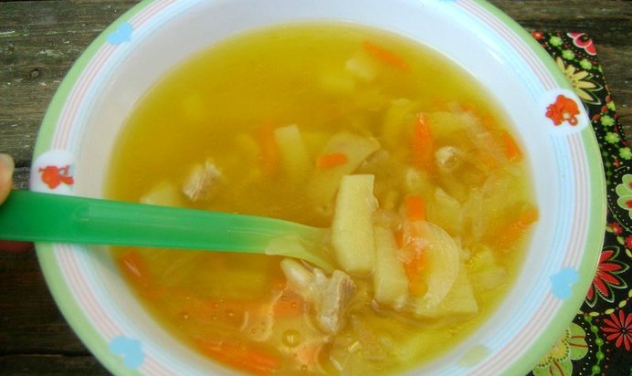 Детский борщ