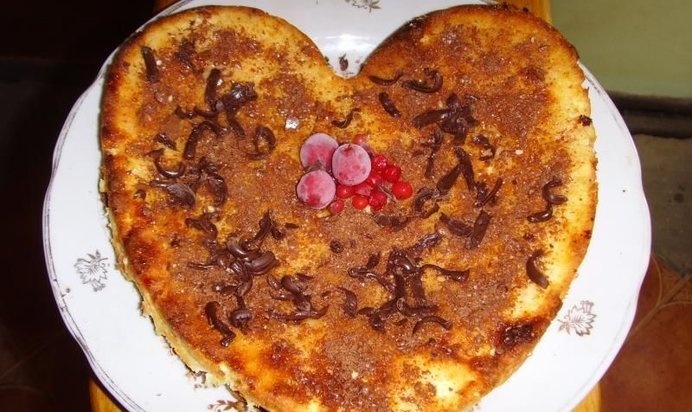 Детская творожная запеканка