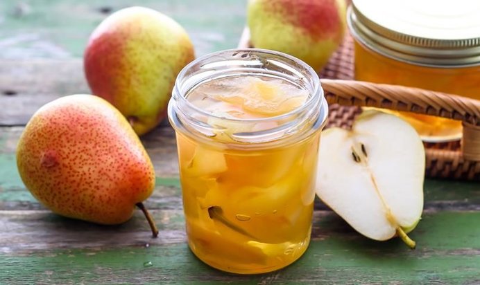 Варенье из груш с белым вином