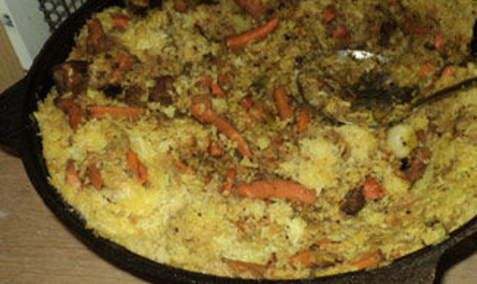 Плов на открытом огне