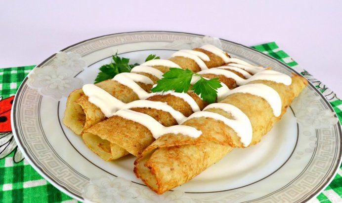 Картофельные блины