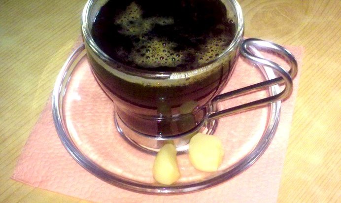 Кофе с чесноком