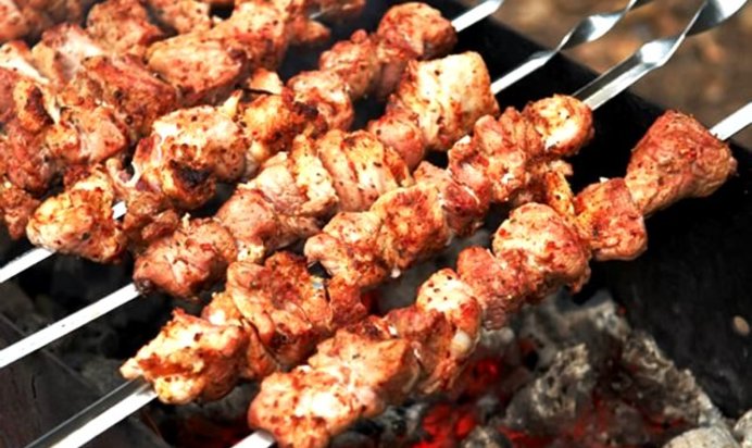 Шашлык из свинины армянский