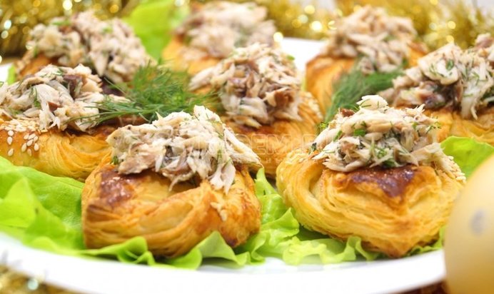 Омлет с яблочным пюре