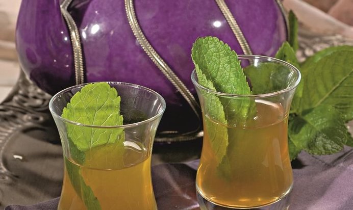 Мятный чай по-мароккански