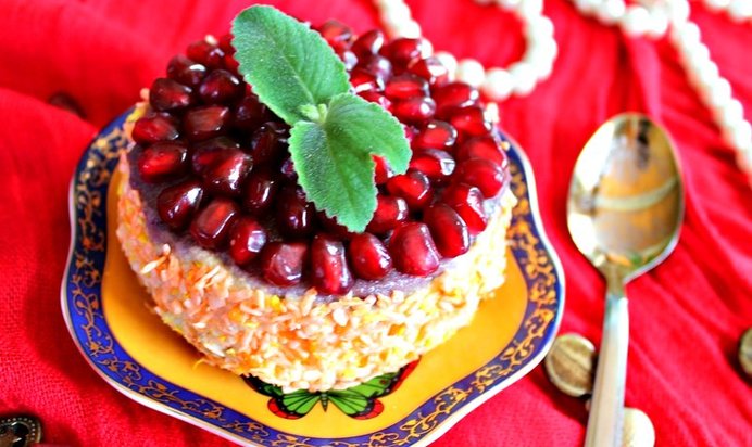 Сыроедческое пирожное