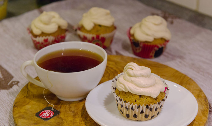 Маффины с экстрактом чая