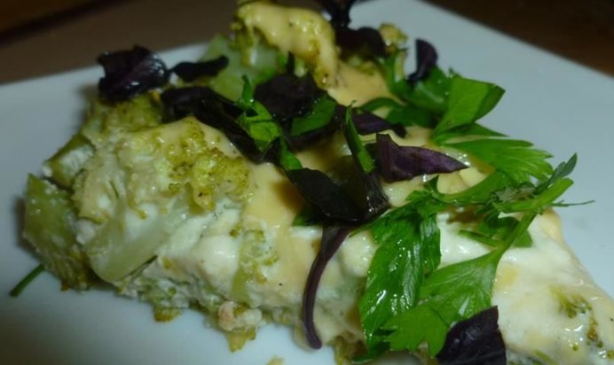 Запеканка из брокколи