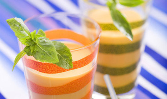 Молочно-медовый кисель