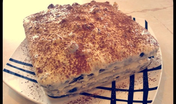 Торт с фундуком