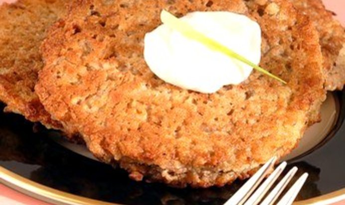 Блинчики из печеных баклажанов