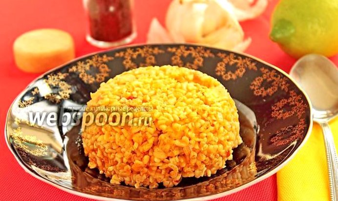 Плов из булгура с курицей