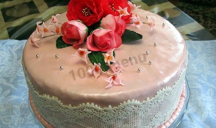 Шокомастика для украшения торта