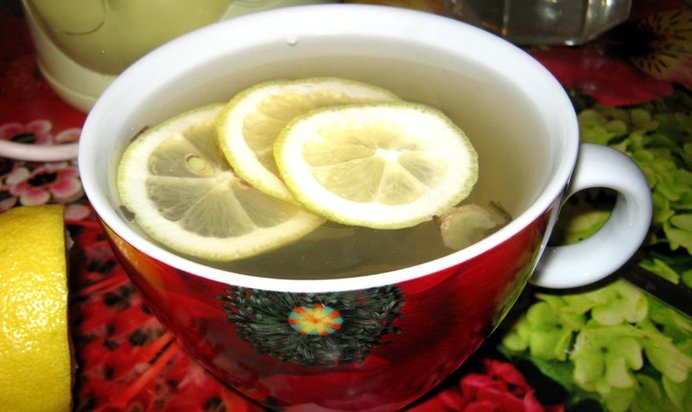 Зеленый чай с медом