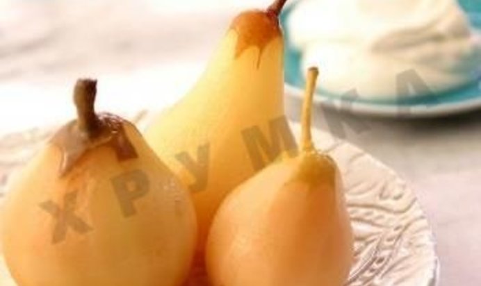 Груши в сахарном сиропе