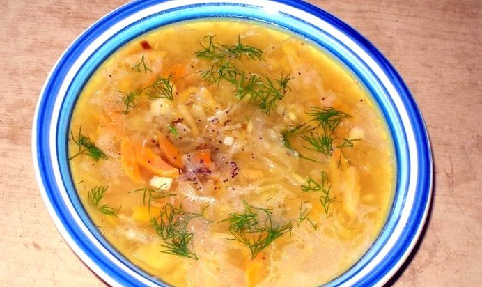 Щи для похудения