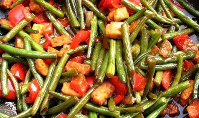 Овощи с грибами на гриле по‑итальянски