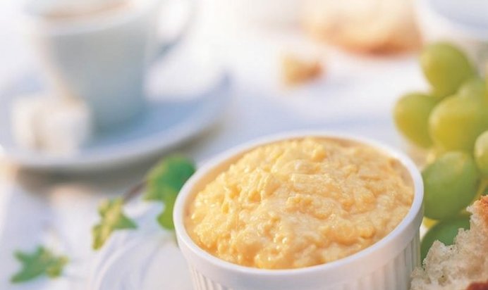 Яичница на пару