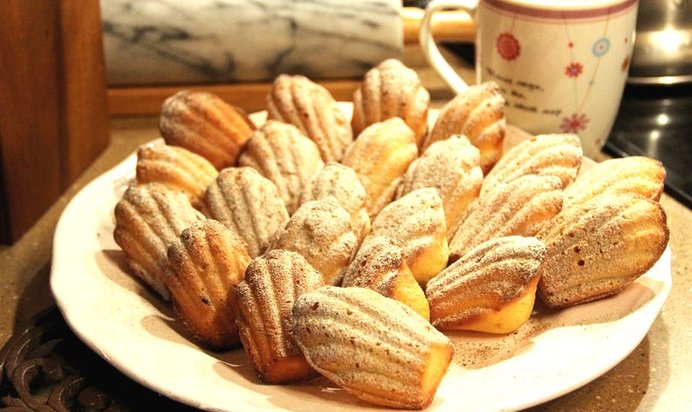 Мини-печенье «Мадлен» по‑прустовски