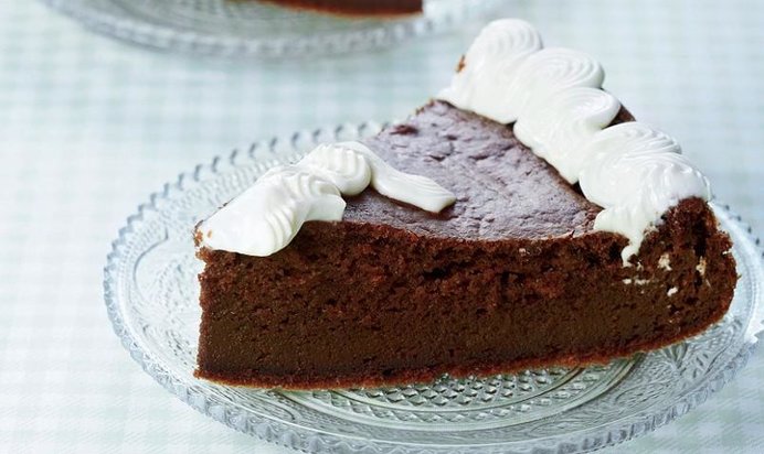 Шоколадный торт с темным пивом