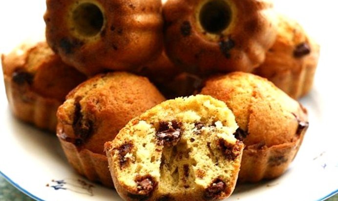 Маффины с шоколадом