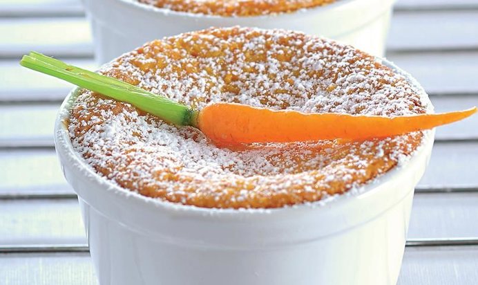 Морковный кекс