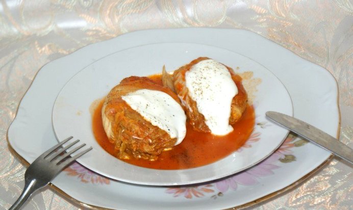 Голубцы с пекинской капустой