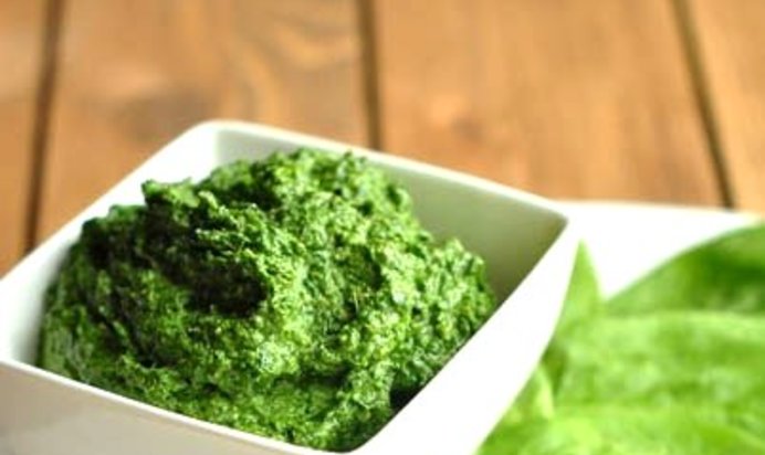 Песто из шпината