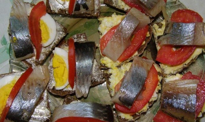 Простые бутерброды