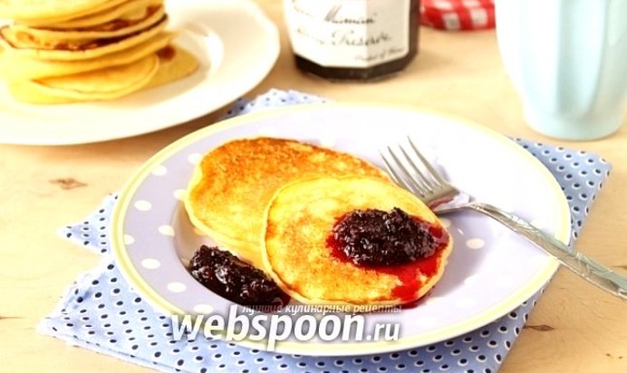 Оладьи на сметане