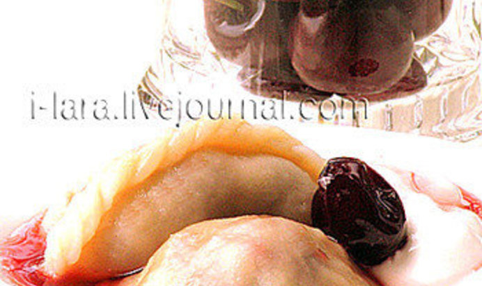 Вареники с черешней