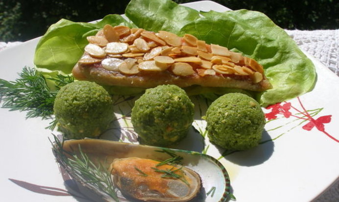 Зеленые оладушки