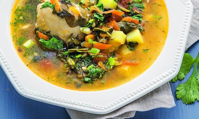 Зеленый борщ