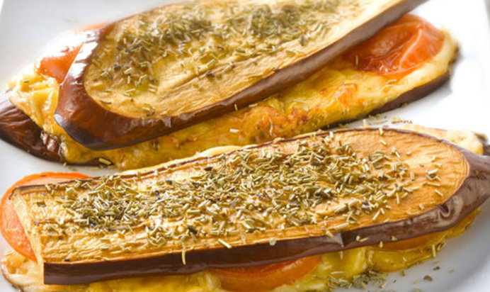 Горячая закуска из баклажанов