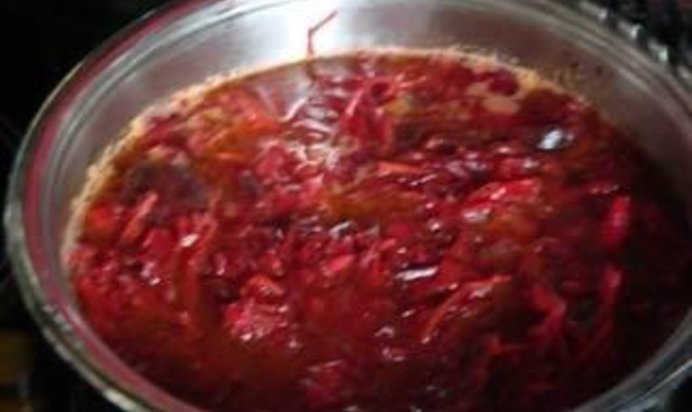 Вегетарианский борщ