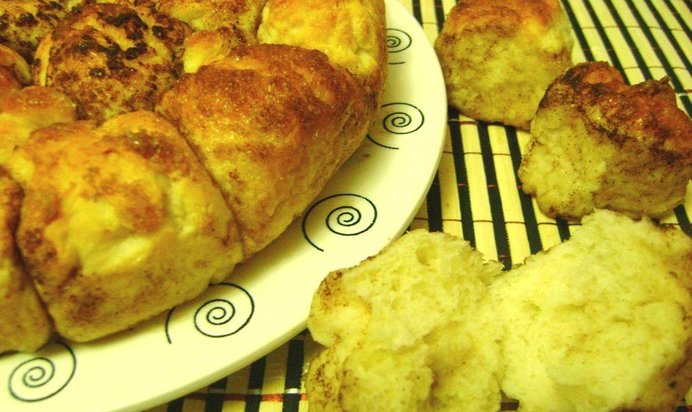 Обезьяний хлеб с корицей