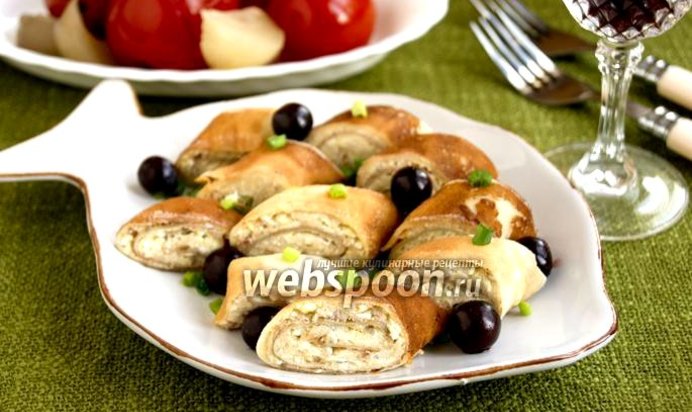 Блины с сельдью