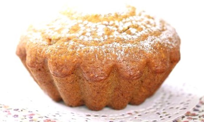 Вишневые кексы с виноградным маслом