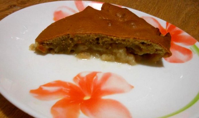 Шарлотка из груш