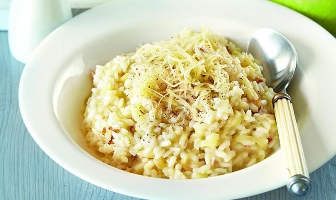 Яблочное ризотто