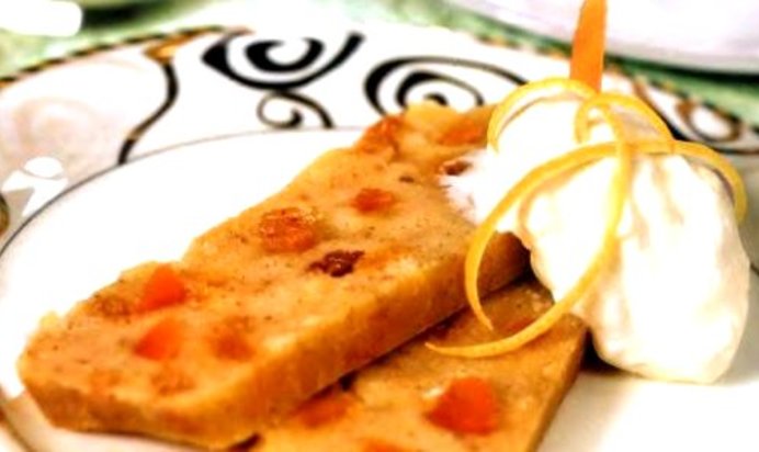 Пудинг из сдобного хлеба