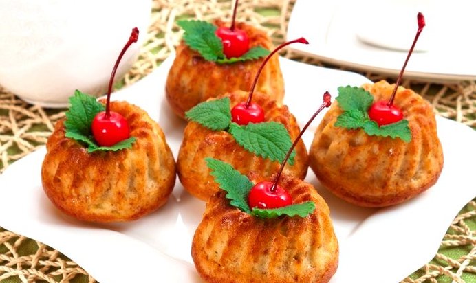 Банановые маффины