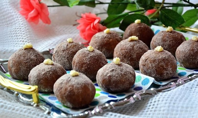 Пирожные из кулича