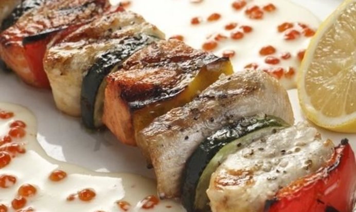 Шашлык из форели