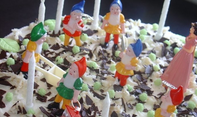 Торт Белоснежка и семь гномов